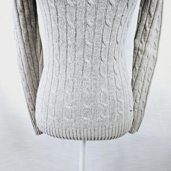 Vineyard Vines Plaited Cashmere Coral Lane Sweater X-small - Picture 6 of 12